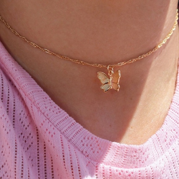 LAST ONE 💖Butterfly Necklaces choker - Picture 8 of 15
